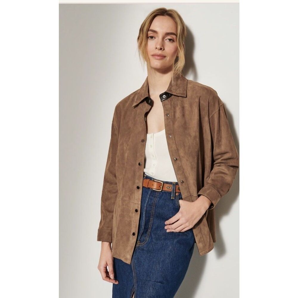 Italian Suede Jacket - Picture 13 of 14